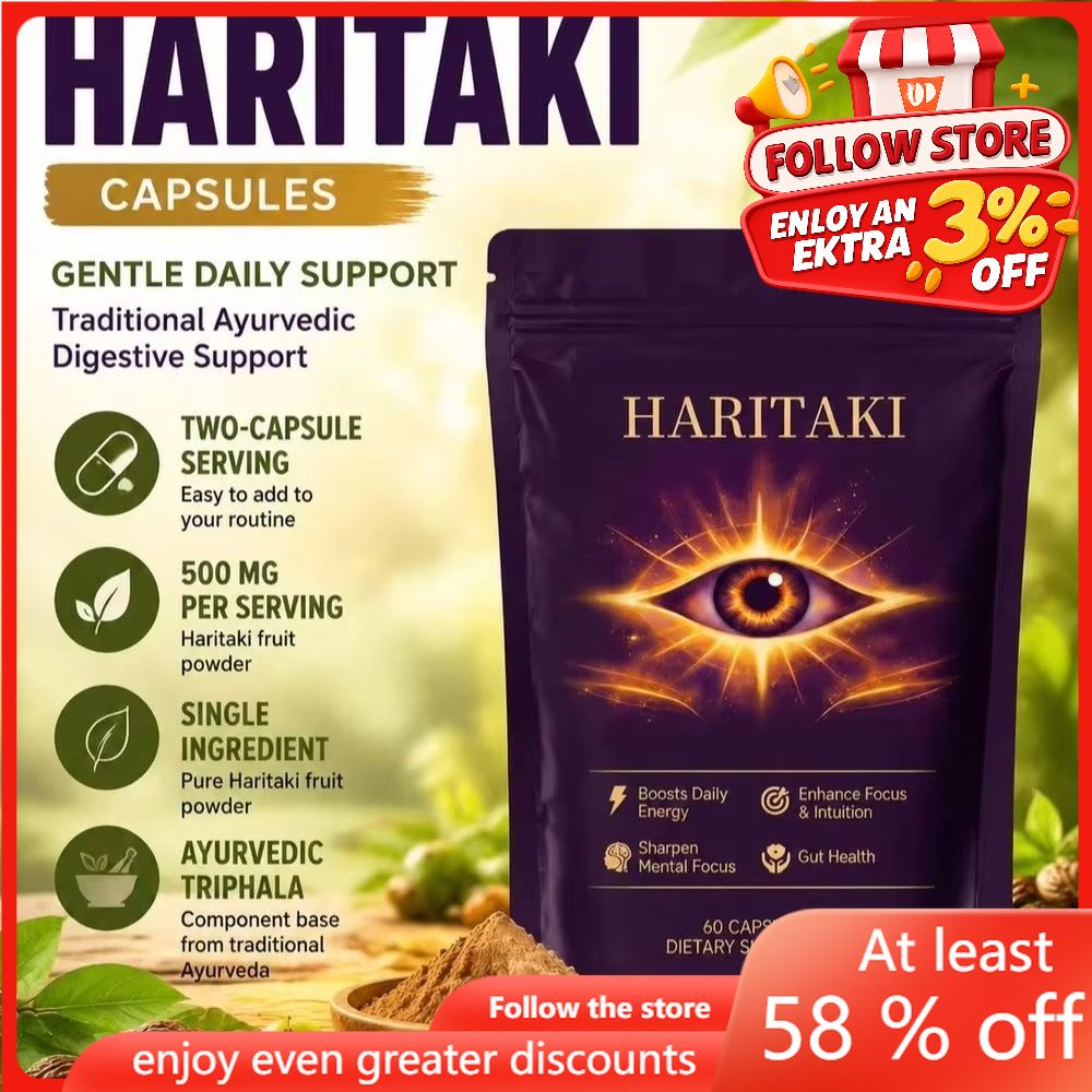 Herbal Tea - Kapsułki HARITAKI na codzienną energię, koncentrację