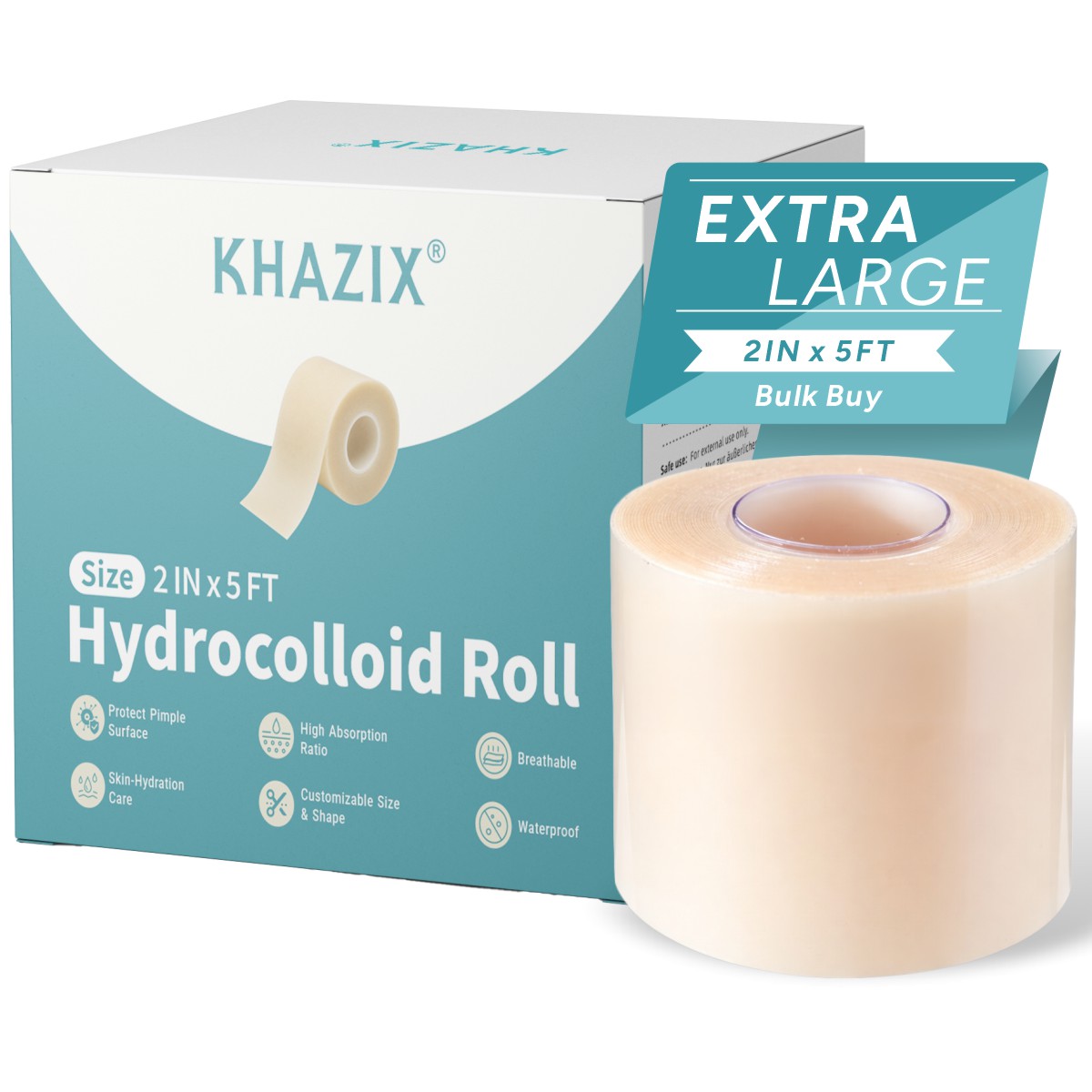 Lavender Oil - Rolka hydrokoloidowego opatrunku KHAZIX 5 cm