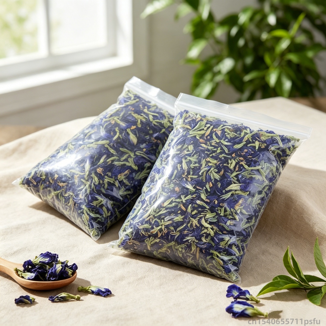 Chamomile Tea - Naturalny suszony kwiat motylówki, niebieski kwiat