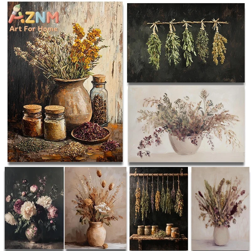 AZNM – obraz na płótnie w styl – Dried Herbs recenzja i cena