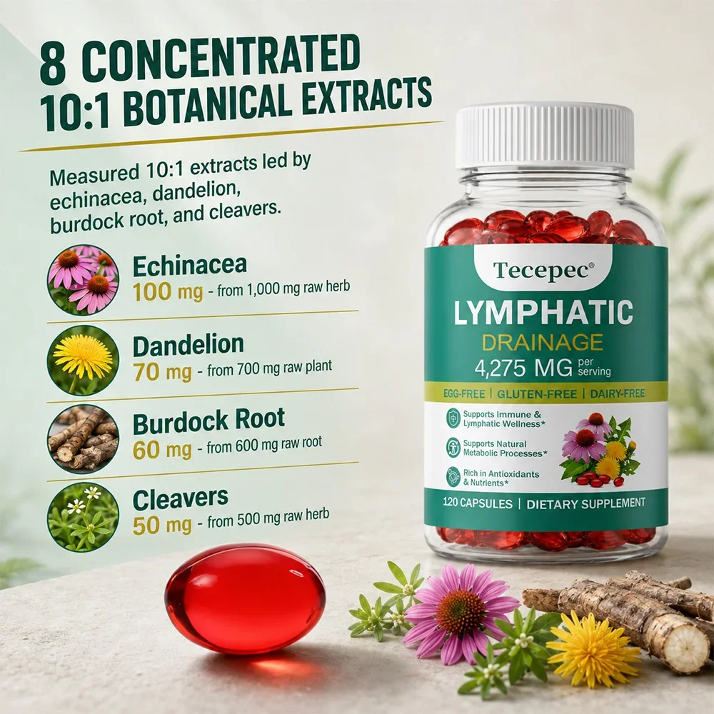 Drenaż limfatyczny – wspiera u – Echinacea recenzja i cena
